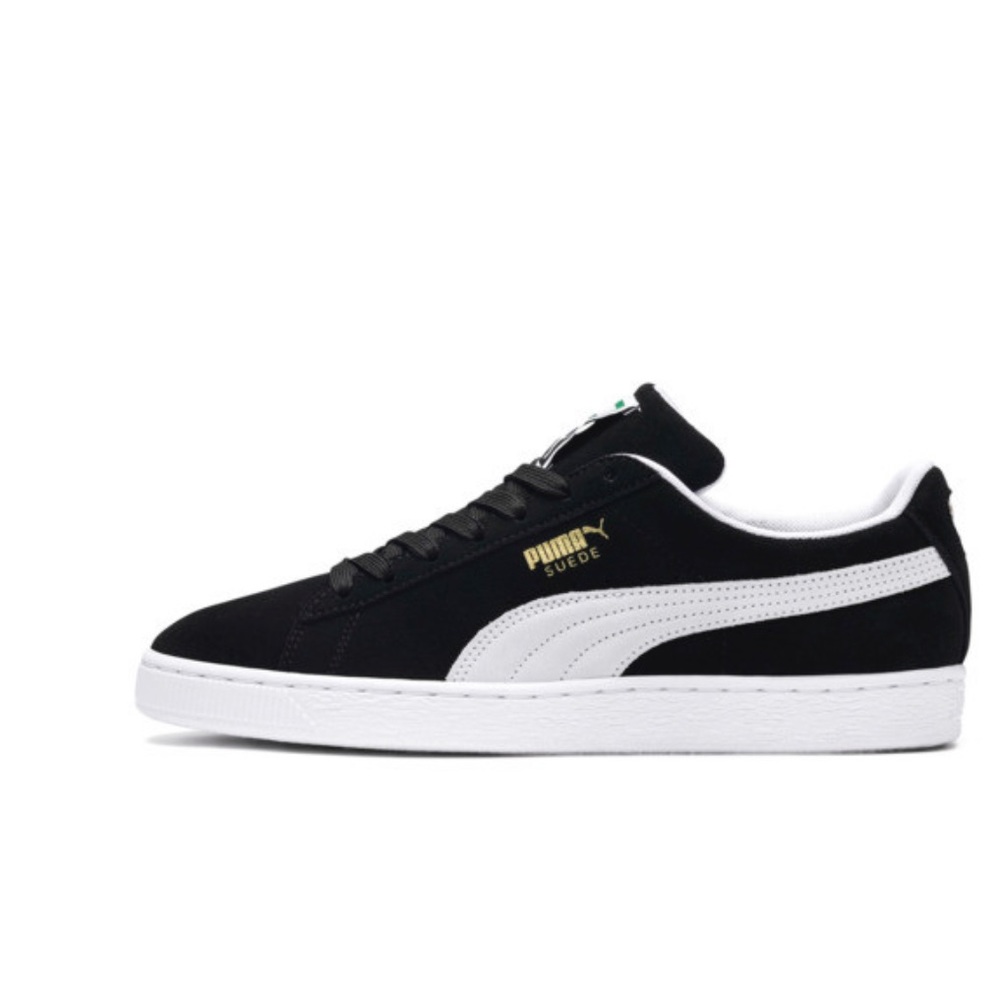 Puma classic suede shoes black